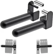 Kipika Weight Plate Holder for 2x2 and 3x3 Power Rack - Power Rack Attachment for Weight Plates - Weight Storage Rack for Power Rack - Fit Standard 1-inch or Olympic 2-inch weight plates - Set of 2