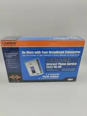 BRAND NEW Linksys Phone Adapter Vonage with 2 Port Voice Over IP VOIP PAP2