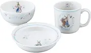 Yamakasyoten PR490-112 Peter Rabbit Wreath Tableware, Set of 3