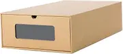 B Baosity Thickened Cardboard Boots Organizer Stackable Easy Assembly Drawer Shoe Box for Home Closet Under Bed