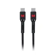 Monster USB-C to USB-C Braided Black 1.2m Cable