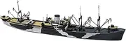 Aoshima Bunka Kyozai 1/700 Water Line Series Japanese Navy Special Seaplane Carrier Kimikawa Maru Plastic Model 562