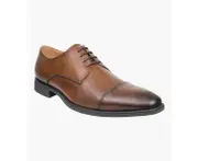 Florsheim Covenant Men's Cap Toe Derby Shoes - CEDAR