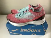NEW Brooks Levitate 2 Women’s Running Shoes - Coral/Aqua - Sz 7