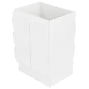 CIBO 600mm Gloss White Tonic Full Height Vanity - Cabinet Only