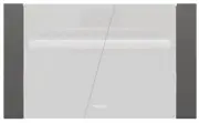 Miele EBA 6808 - 30" Pureline Trim Kit 24" BP-BM-DG-DGC XL Ovens Graphite Gray