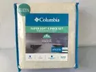 Columbia Super Soft Performance Printed Queen Sheet 6 Piece Set