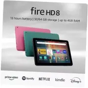 New Amazon tablet, 8” HD 32 GB Lockscreen Ad-Supported Emerald Fire HD 8