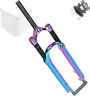 Mountain Bike Suspension Fork 26 Inch Ultralight Shock Absorber 1-1/8 u201d Shoulder Lock 27.5 u201d 29 ER MTB Front Fork Travel 120mm