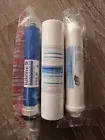 Geekpure Reverse Osmosis Replacement Water Filter Set Post Carbon, Sediment, Mem