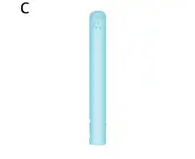 Portable Cordless Hair Straightener Curler Mini USB Rechargeable Curling Straightening Flat Iron Professional Split Styling Tool - Blue