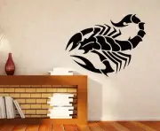 Wall Sticker Vinyl Decal Sting Scorpio Beautiful Nature And Animals (n007)