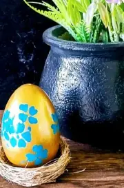 Easter Incense Holder. OSTARA . Egg Incense Holder. Altar Decor