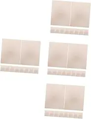ARTIBETTER 4sets Microwave Oven Mica Sheet Covers Heat Resistant Mica Sheets for Oven Repair Accessories 10pcs*4
