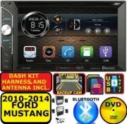 2010-2014 FORD MUSTANG AM/FM CD/DVD BLUETOOTH USB AUX SD CAR RADIO STEREO PKG (for: Ford)