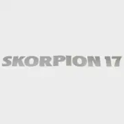 Lowe Boat Brand Decal 2321608 | Skorpion 17 Silver 15 1/2 x 1 1/2 Inch