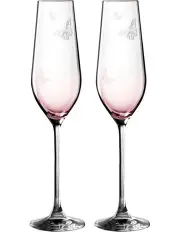 [Royal Albert] Flute 230ml, Set of 2 in Pink