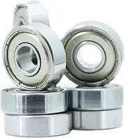 HAUAGEZWU 607ZZ Bearing ABEC-5 10PCS 7x19x6 MM Miniature 607Z Ball Bearings 607 ZZ EMQ Z3 V3
