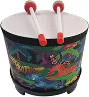 Wood Floor Drum Developing Musical Talents Educational with 2 Mallets Rhythm Drum Percussion Drum for Gift