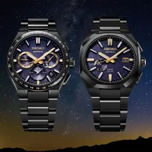 【SEIKO 精工】Astron 晨星 限量 鈦 GPS衛星定位萬年曆太陽能手錶 送行動電源(SSJ021J1/3X62-0AD0SD)