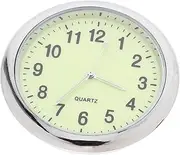Car Quartz Clock Car Air Vent Clock Newgate Clock Large Clock Big Clock Car Dashboard Clock Giant Wall Clock Vehicle Dashboard Clock Travel Alarm Clock Tiny Clock Glass Silver