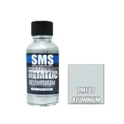 Scale Modellers Supply 30ML Metallic Aluminium Acrylic Lacquer Paint