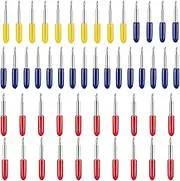 50PCS Cutting Blades for Cricut Maker,Plotter Blades Deep Cut Blade Fine Point Blades Cricut Blades Replacement for Explore Air 2 Cutting Blades Replacement Blades for 30,45,60 Degree Cutting Machines