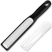 Multi-Purpose Zester Fine Shred Non Slip Black Handle 304 Stainless Steel Blade