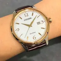 在飛比找Yahoo!奇摩拍賣優惠-全新CITIZEN 星辰錶 40mm 光動能 玫瑰金錶圈 白