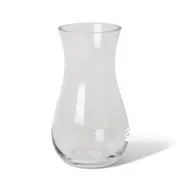 E Style Betsy Glass Flower Vase Centerpiece Indoor Home Decor 20cm Clear