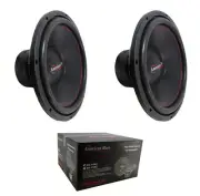 2 x 15" Subwoofer 2000W 4 Ohm DVC Pro Car Audio American Bass XO-1544