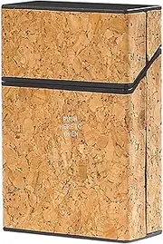 [Generic] Cigarette Case - Vintage Stylish Cigarette Case Moisture Proof & Crush Proof | Carry Case with Easy Access Storage Box for Carnival Events, Parties, Gathering
