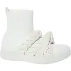 FITFLOPS UBERKNIT Braid Sock Boots - Urban White - UK 6, UK 7 - £120