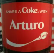 Share A Coke With Arturo 2019 Personalized Coca Cola Bottle