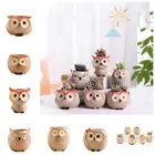 Owl Flower Ceramic Pots Animals Thumb Flower Pot New Owl Flower Pot