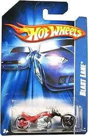 Hot Wheels #2006-137 Blast Lane Red 07 Card Collectible Collector Car Mattel Hot Wheels 1:64 Scale