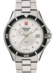 Swiss Alpine Military 7740.1132 Silver Stainless Steel Womens Watch