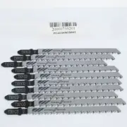 10pcs Saw Blades Down Cut Worktop Wood Cutting T Shank DIY Power Tool .s
