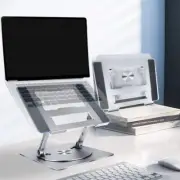 Laptop Stand Risers for Desk Ergonomic Foldable Computer Stand Adjustable Height