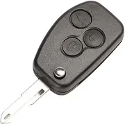 TPHJRM Modified Flip Car Key Shell Case 2/3 Buttons,for Renault Duster Logan Fluence Clio Kangoo Sandero