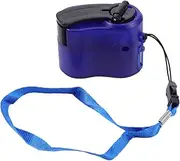 1Pc Hand Crank Charger Emergency Power Bank for Outdoor Activities Portable Charging Tool Ergonomic Design for Camping Hiking Climbing and Picnics Durable