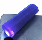 DYED African Blue Sapphire Natural Semi-Transparent Slice Rough Gems 324.80Ct