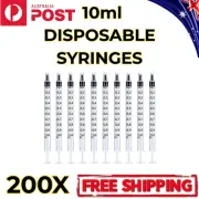 1ml Disposable Syringes Slip Tip Hydroponics Nutrient Measuring Plastic 10-200x