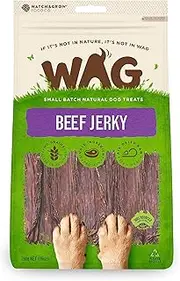 Beef Jerky 750g, Grain Free Hypoallergenic Natural Dog Treat Chew, & Breeds