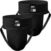 McDavid Men's Athletic Supporter with Stretch Mesh Pouch, Jock Strap Protection, (Cup NOT Included) Pack of 2