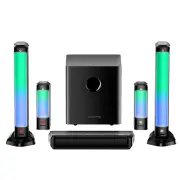 ULTIMEA Apollo S70 Ultra Soundbar 410W 7.1CH Soundbar Detachable Lighting Soundbar with 6.5'' Subwoofer 2 Rear Light Sur