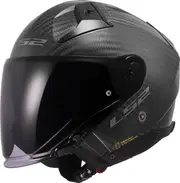LS2 OF603 Infinity II Carbon, open face helmet , color: Matt-Black , size: M