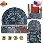 Chic 23" x 36" Mud-Trapping Doormat for Modern Homes - Indoor/Outdoor