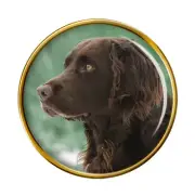 German Spaniel (Deutscher Wachtelhund) Lapel Pin Badge