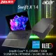 【LED燈帶組】ACER Swift X SFX14-71G-51EP 灰(i5-13500H/32G/RTX4050-6G/512G PCIe/W11/OLED/14.5)